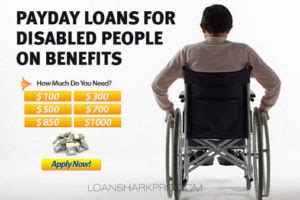 Online Payday Loans For Disabled